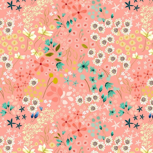 Fat quarter poppie cotone - quarter,