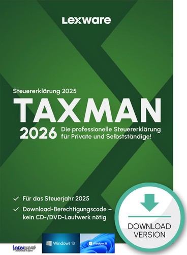 Lexware taxman 2026 anno - taxman, (anno