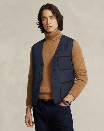 Gilet trapuntato polo - trapuntato, ralph