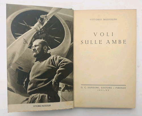Vittorio mussolini voli - vittorio,