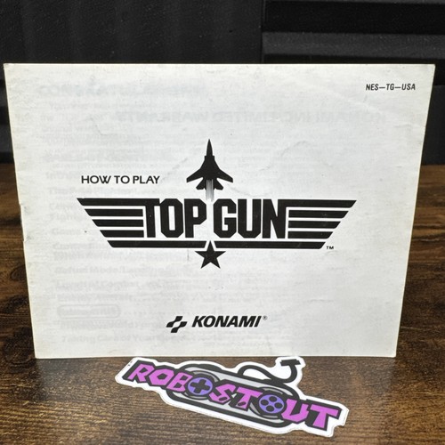 Top gun nes manuale - top,