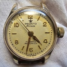 Orologio Pronto Alinox Masterflex Swiss made Vintage Orologio meccanico da donna