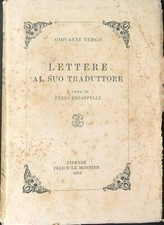 LETTERE AL SUO TRADUTTORE