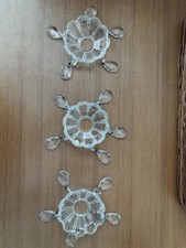 Ricambi vetri per lampadario/vecchi accessori porcellana / ottone elettrici