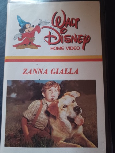 Zanna gialla vhs - zanna, rara.