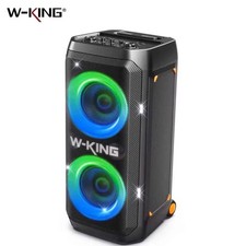 W-KING T12 Bluetooth Portatile 370W MAX Pro Sound Bass Boost 25 ore di riproduzione