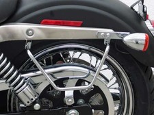 Chrome Side Bag Holders for