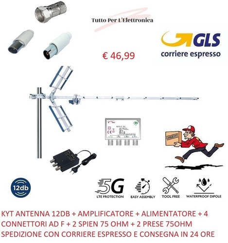 Kit antenna digitale - kit,