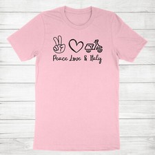 Maglietta Peace Love & Italy