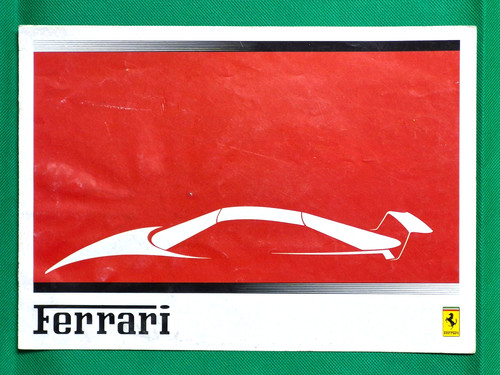 Brochure vendita ferrari - brochure,