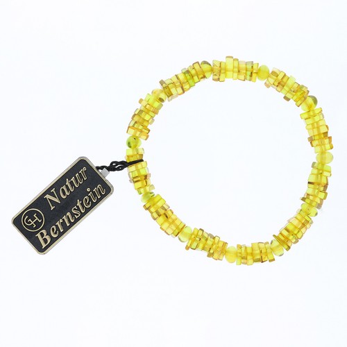 Bracciale flessibile ambra