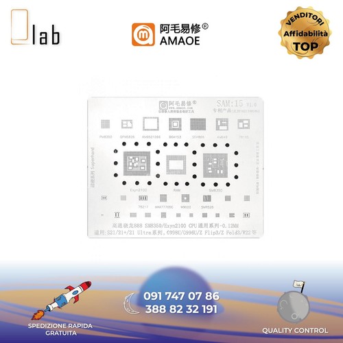 Stencil per reballing full - stencil,