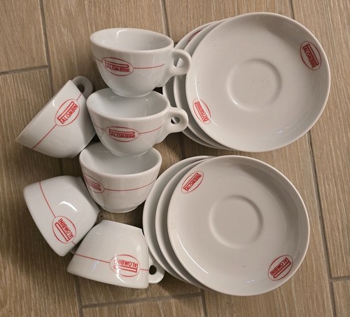 Set tazze 6 piattini - tazze,