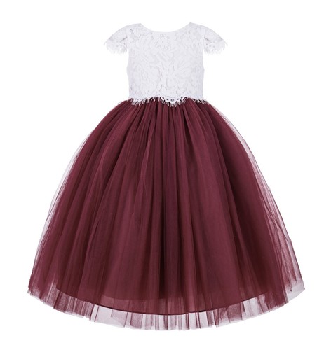 Abito bambina pizzo - abito, in