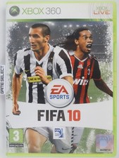 FIFA 10 FOOTBALL 2010 MICROSOFT XBOX 360 PAL EUR ITA ITALIANO ORIGINALE COMPLETO