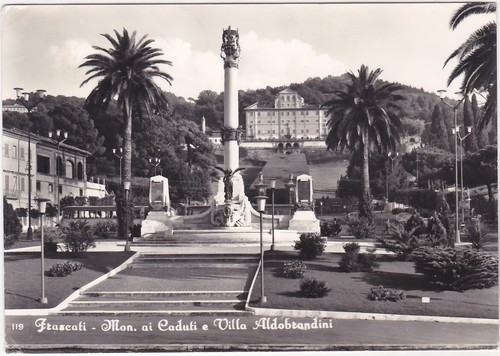 Frascati roma monumento ai - roma,