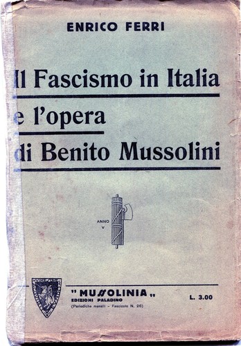 Enrico ferri fascismo - ferri-il,