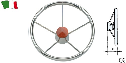 Volante ruota timone razze - volante,