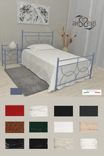 Letto alla francese in ferro battuto Marianne