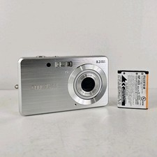 Fujifilm FinePix J10 8,2 megapixel fotocamera digitale compatta testata con batteria Fujifilm 