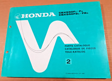 CATALOGO RICAMBI HONDA CBX 550