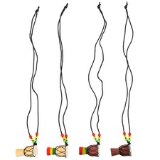 4 Pezzi Tamburo Mini Ciondolo