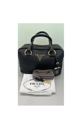 Borsa prada bauletto vitello - prada,