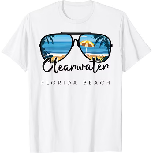 Maglietta clearwater beach - ,