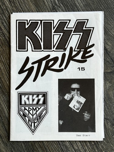Kiss fanzine magazine - kiss,