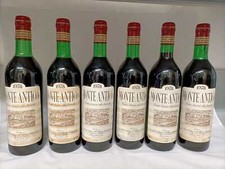 6 Bottiglie Monte Antico 1978