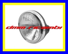 Faro anteriore nero cromato