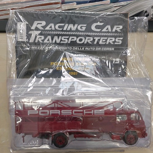 Racing car transporter man - racing,