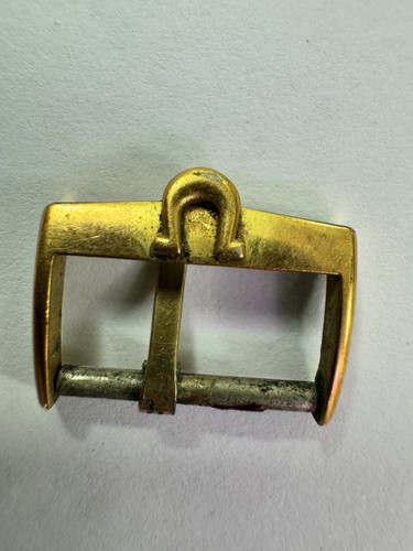 Fibbia omega vintage placcata - fibbia,