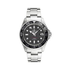 Lorenz Tako 030254AA Orologio da uomo automatico in acciaio inox sub 100 metri