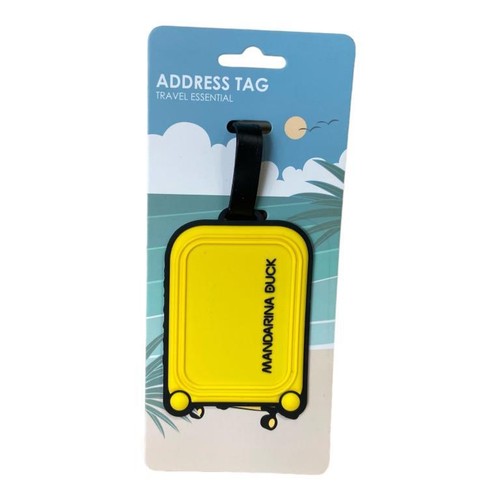 Mandarina duck address tag - duck,