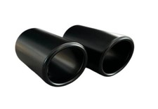 Cappa di Scarico Nero per BMW