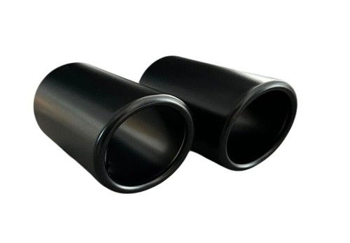 Cappa scarico nero per bmw - cappa,