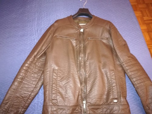 Giubbotto similpelle uomo - similpelle, tg