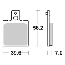 PASTIGLIE FRENO ANTERIORE