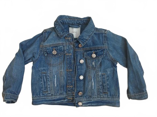 Next kids cotton denim jacket - next,