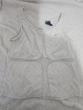 Top Nike Dri-Fit bianco con