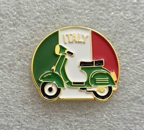 Bandiera italia spilla scooter - italia,