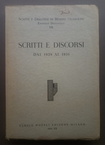 Benito mussolini scritti e - benito,