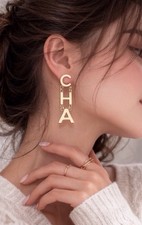 Orecchini vintage CHANEL tono