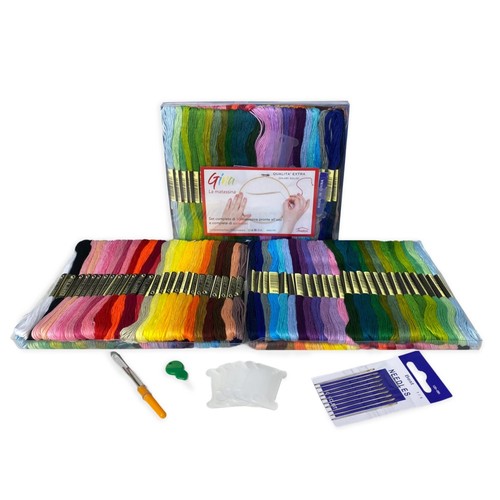 Set matassine punto croce - matassine,