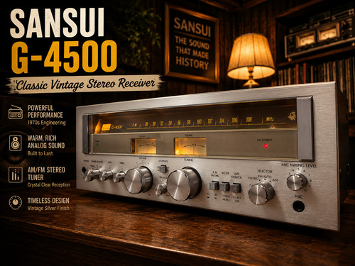Sansui 4500 rare - g-4500, 🌈rare🌈