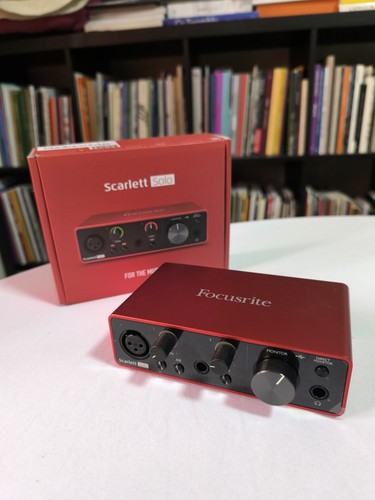 Focusrite scarlett solo 3rd - focusrite,