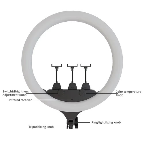 Luce anello led cm 9 - anello, 45