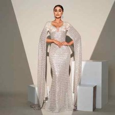 Vestito Abito Elegante Lungo