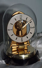 OROLOGIO DA TAVOLO SKELETTON DELLA KUNDO IN OTTONE  A PENDOLO MAGNETICO TEDESCO